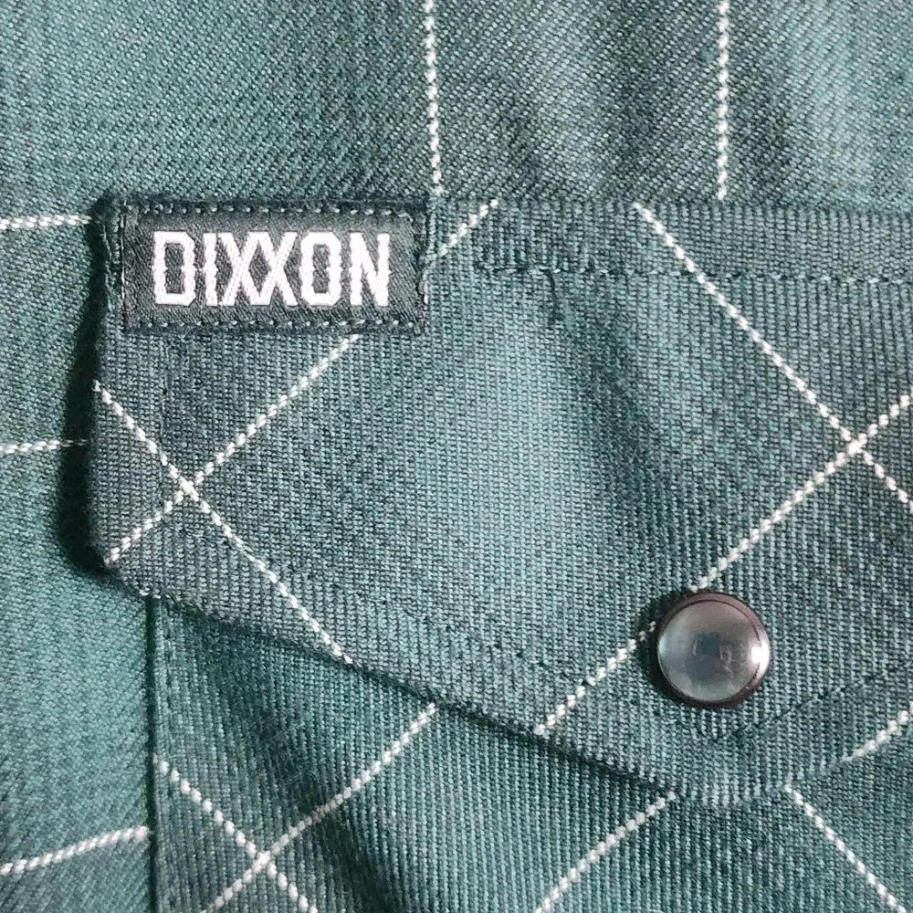 Dixxon Flannel Company Shirt Mens Extra Large Green The Wreath Plaid Flannel